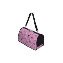 Cat Carrier Bag Medium Pink Display